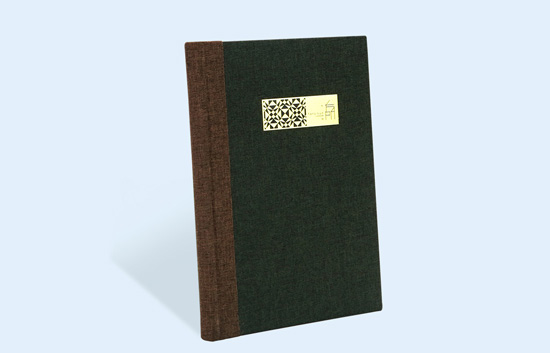 Soft leather notebook
