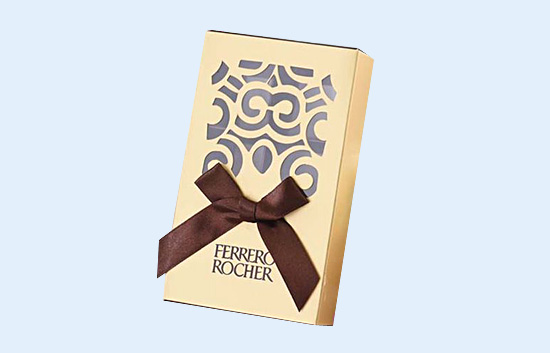 corrugated paper box packaging folding and E-flute papers