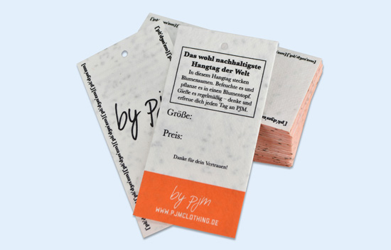 Seed paper card